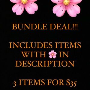 🌸🌸🌸BUNDLE DEAL!!! 3 items for $35🌸🌸🌸
